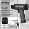 Lei Ming 12V Cordless Drill Set: Rechargeable Electric Screwdriver with Lithium Battery for Household Use