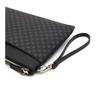 Daks Black Leather Dd Pattern Clutch Bag Dbba2e467bk