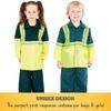 Kids Paramedic Costume, High Quality Kids Paramedic Dress Up 3-5 Years | Kids Dress Up Fancy Dress for Kids & Toddlers | Dress Up for Girls & Boys,