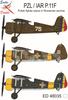 Toromodel Romanian Air Force Plastic Model Kit Decal TRMED48035 1/48 PZL/IAR P.11F Decal, Polish-Made Fighter, (Airplane)