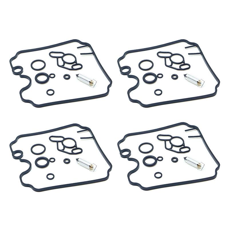 

For Yamaha YZF750R YZF750 YZF 750 R 1993 1994-1998 Carburetor Repair Kit Vacuum Diaphragm Membrane Float Vavle 4 Sets Carb Part 4 Sets A