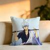 Hot Anime GGintamaa Pillow Case Square DoubleSided Sofa Cushion Cover Bedroom Bedside Pillow