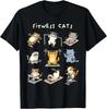 Fitness Cats Funny Gym Workout Cat New Year Resolution T-Shirt