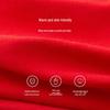 PLAYBOY Men's Red Boxer Briefs & Socks Set
