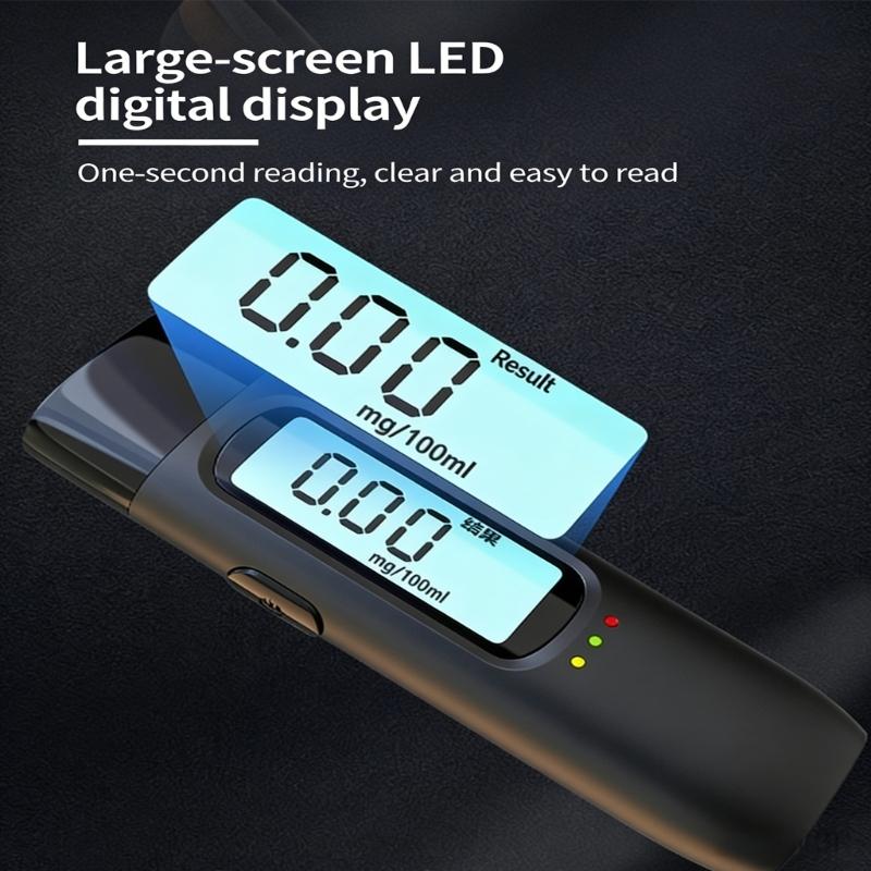 High Precisions Detector Including Non Contact Testing And LCD Screen For Law Enforcement Standards In Compact Design
