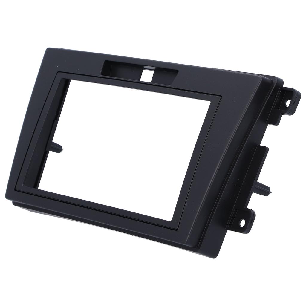 2Din Car Stereo Radio Fascia CD Dashboard Frame Replacement for Mazda CX?7 2006?2012