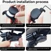 Universal Bike Tracker Holder GPS Bracket for Airtag Anti Theft Bicycle Positioner Cycling Security Accessory