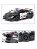 1/36 Mercedes Benz Dodge Police CarToy Model  Alloy Diecasts Pull Back Function 2 Doors Opened Rubber Tires Toys For Kids' Gifts