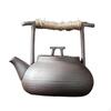 Ceramic Tea Kettle Teapot with Handle for Picnic Office Home