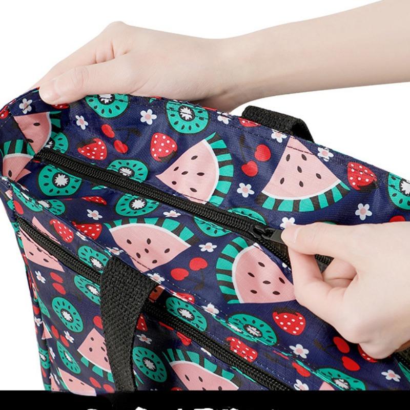 Large Capacity Waterproof Thermal Cooler Bag Women Portable Lunch Travel Picnic Case Insulated Bento Boxes Pouch Food Bags