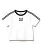ANEWBROS Bro Name Mark Semi-Crop Track Short Sleeve T-Shirt 6 Colors [Anse_6002]