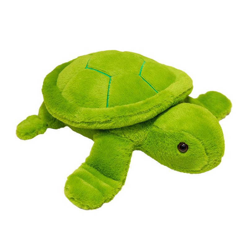 Adorable Soft Turtle Plush Pillow Toy - Small Sea Turtle Doll for Children's Comfort