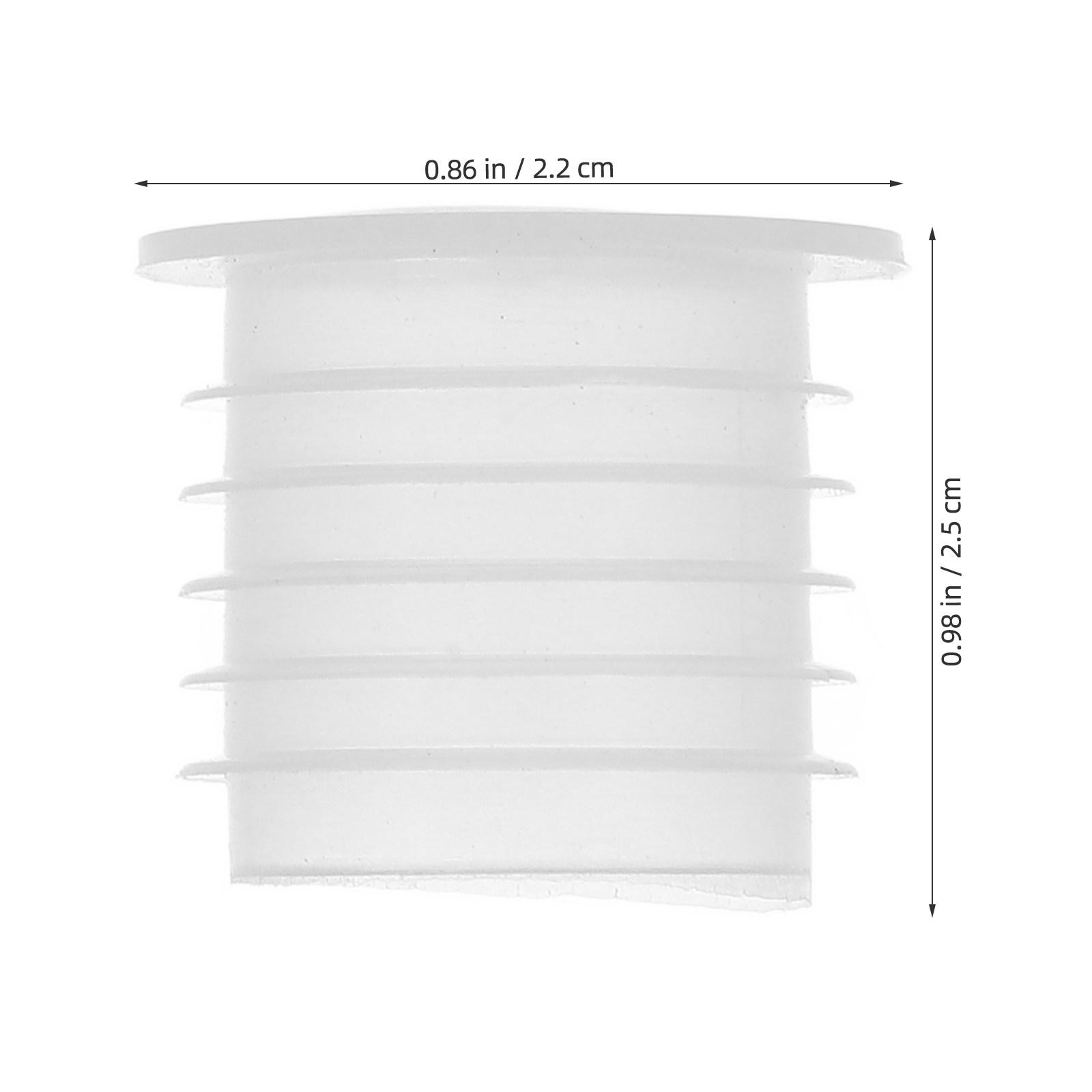 

100Pcs Plastic Salt Shaker Replacement Stoppers Reusable Leakproof Inner Plugs for Bottles Flower Pots Pipes Salt Shaker Plug