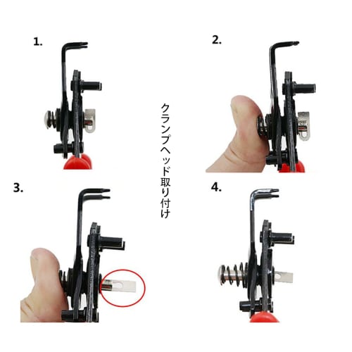 LeTradeJP Snap Ring Pliers, Set of 4, Multi-Angle Retaining Ring Pliers for Internal and External Circular Rings, Shaft and Hole Use, 3 Replacement He