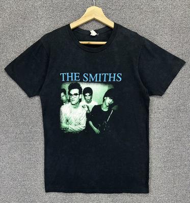 The Smiths Punk Rock Band Black Short Sleeve Unisex Tshirt Reprint S5XL KH8892