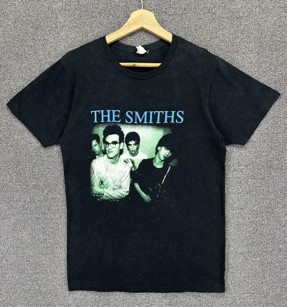 The Smiths Punk Rock Band Black Short Sleeve Unisex Tshirt Reprint S5XL KH8892 XXXL