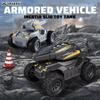 Newest Design Cool Plastic Inertia Vehicle Friction Car Mini Tank Toy for Boys