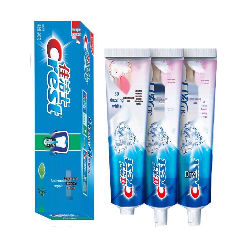 Crest Anti-Cavity & 3D White Toothpaste Multi-Pack