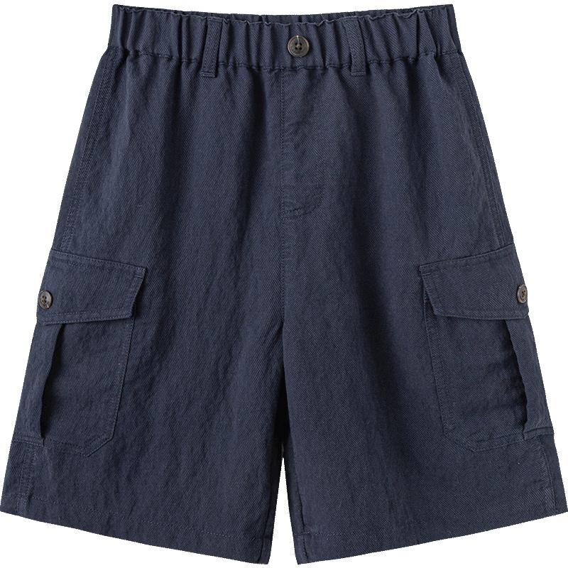 Balabala Boys  Thin Summer Cargo Shorts 120