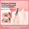 Eyebrow Trimmer, Stainless Steel Eyebrow Scissors With Comb, Eyebrow Trimming Scissors Hair Removal Beauty Tools