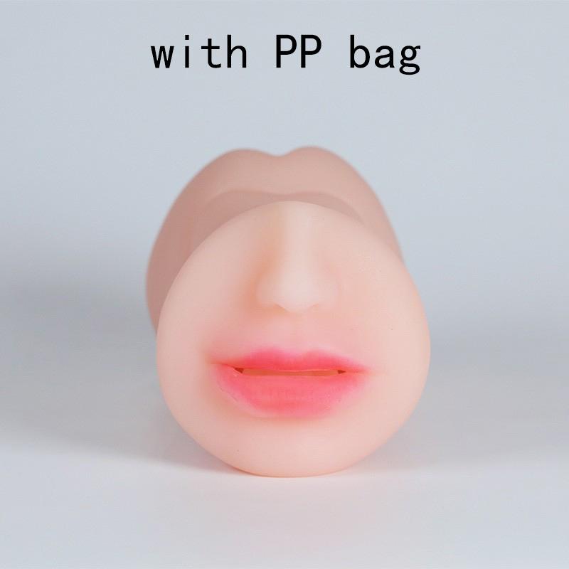 3 In 1 Realistic Male Masturbator with Vagina Anal Mouth Simulation Deep Throat Sex Toys for Men Women Vaginal Oral Masturbator