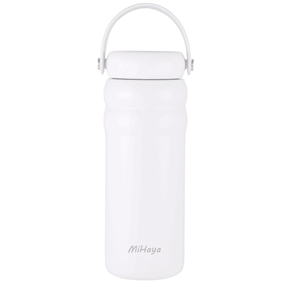 

500ml Stainless Steel Water Bottle, Easy to Clean, Keeps Water Cold or Hot, Vacuum Insulated, Leak-Proof, Wide Mouth, Easy to Hold, with Handle,
