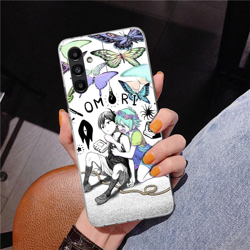 Game O-Omori Cartoon Phnoe Case for Samsung Galaxy A17 A37 A57 A16 A26 A36 A56 A15 A14 A13 A55 A54 A53 A35 A34 A33 A25 A24 A23 A