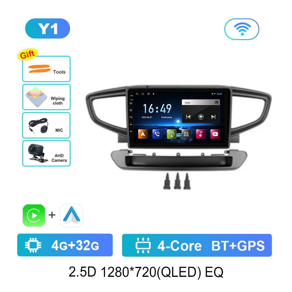 for Hyundai Ioniq AE 2016 - 2025 Car Radio Multimedia Player Android 14 Intelligent System GPS Navi WiFi 4G Buletooth Head Unit