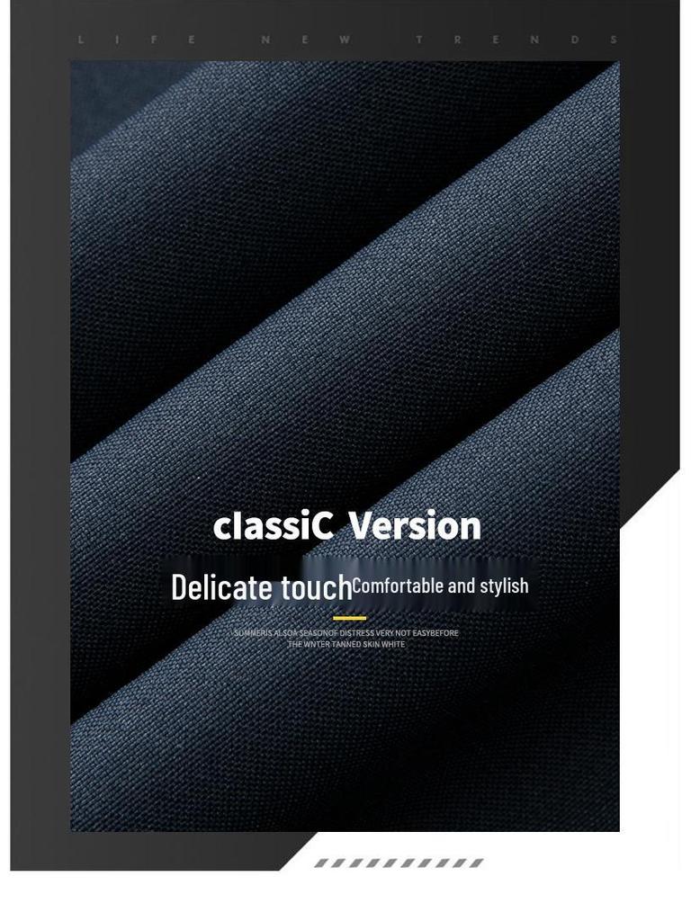 Men's Solid Color Stand Collar Zipper Jacket - Business Casual for Middle-aged and Elderly