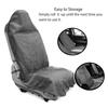 Autositzbezüge Schutzhüllen Vordersitz, für Fitnessstudios Training, Laufen, Schwimmen, Wasserdichte Schweißhandtuch Schalensitzbezüge