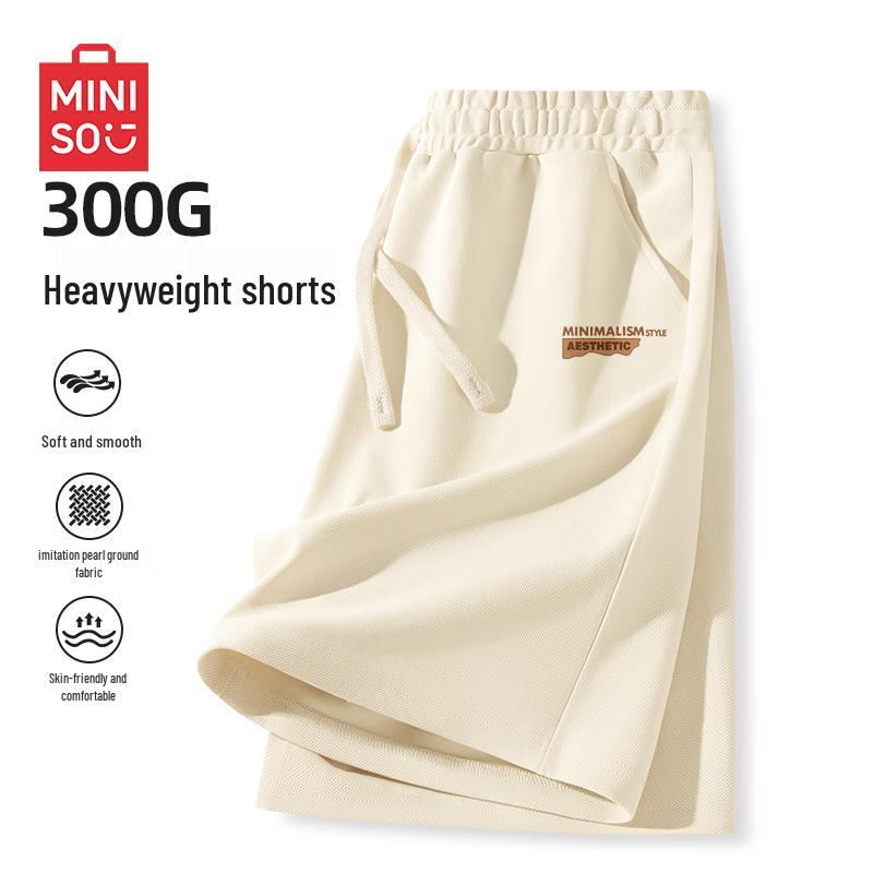 MINISO Men s Summer Casual Drawstring Shorts 3XL