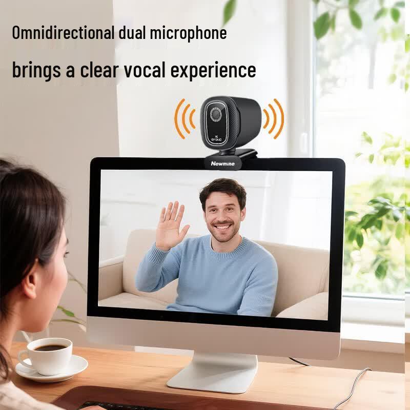 Newsmy NM25 4K HD Webcam with Microphone