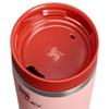 STANLEY 1913 Cafe To Go Travel Vacuum Insulated Peach 12oz Mug, Rose, 0.35L