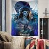 AAvatar TThe WWay OOf WWater Anime Tapestry Hanging Tarot Hippie Wall Rugs Dorm Wall Hanging Sheets