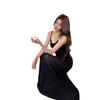 2026 Summer New Temperament Suspender Skirt Waist Thin Dress Women's Seaside Vacation Wind Mesh Dress Factory