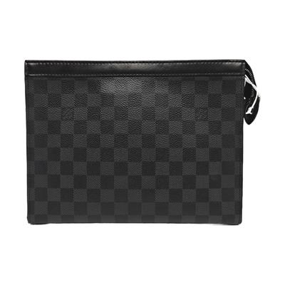 [Gebraucht] Pochette Voyage MM 'Schwarzes Damier Graphite Canvas' - Gut #1UA61GE