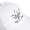 Adidas Originals Icon Structured Precurve Snapback One Size Men's 2.0 Cap, White/Black,