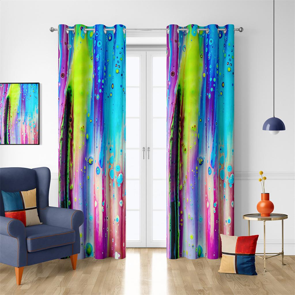 Kokospalm Rosa Blomma Grönt Blad Fönstergardiner i Barnrum Vardagsrum Hall Behandlingar Kök Inredning Draperier Persienner