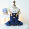 PETCIRCLE Pet Circle Dog Quad Pet Clothing Clothing Corduroy Good Friends Overalls Collection