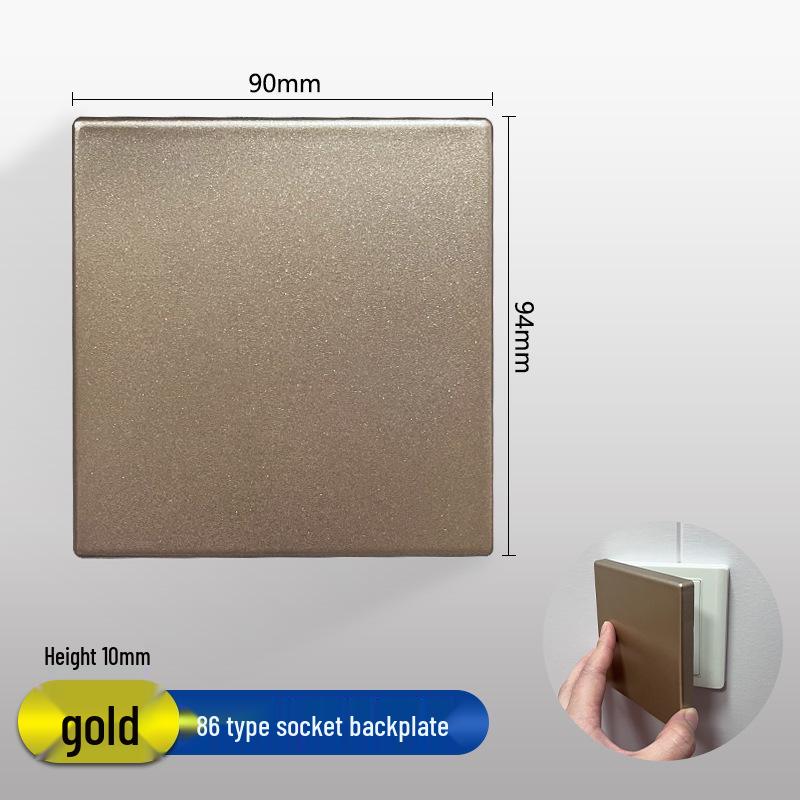 Ultra-thin Child Protection Socket Cover - Splash Proof and Protective Plate