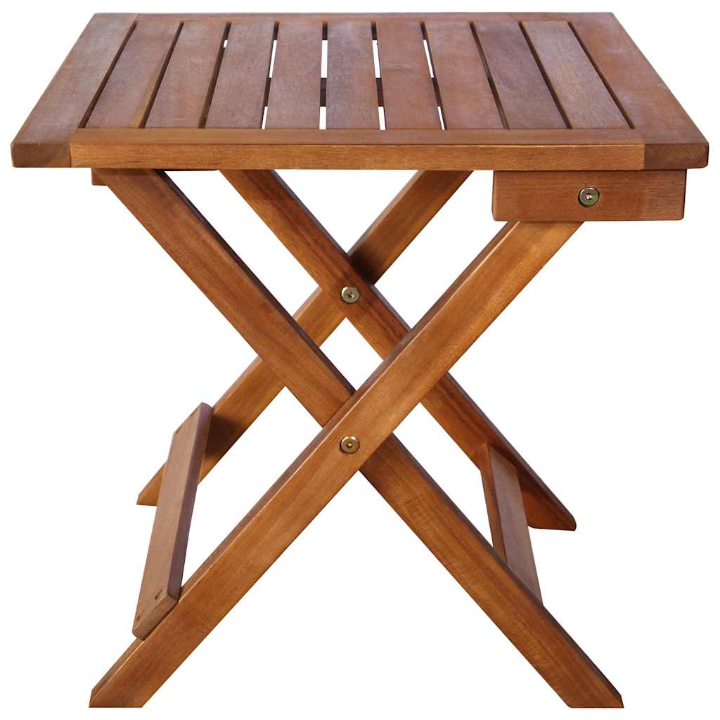 2 Piece Sun Lounger Set with Table and Cushions Solid Acacia Wood
