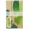 Hamamonyo Illustrated Hand Towel Green Curtain