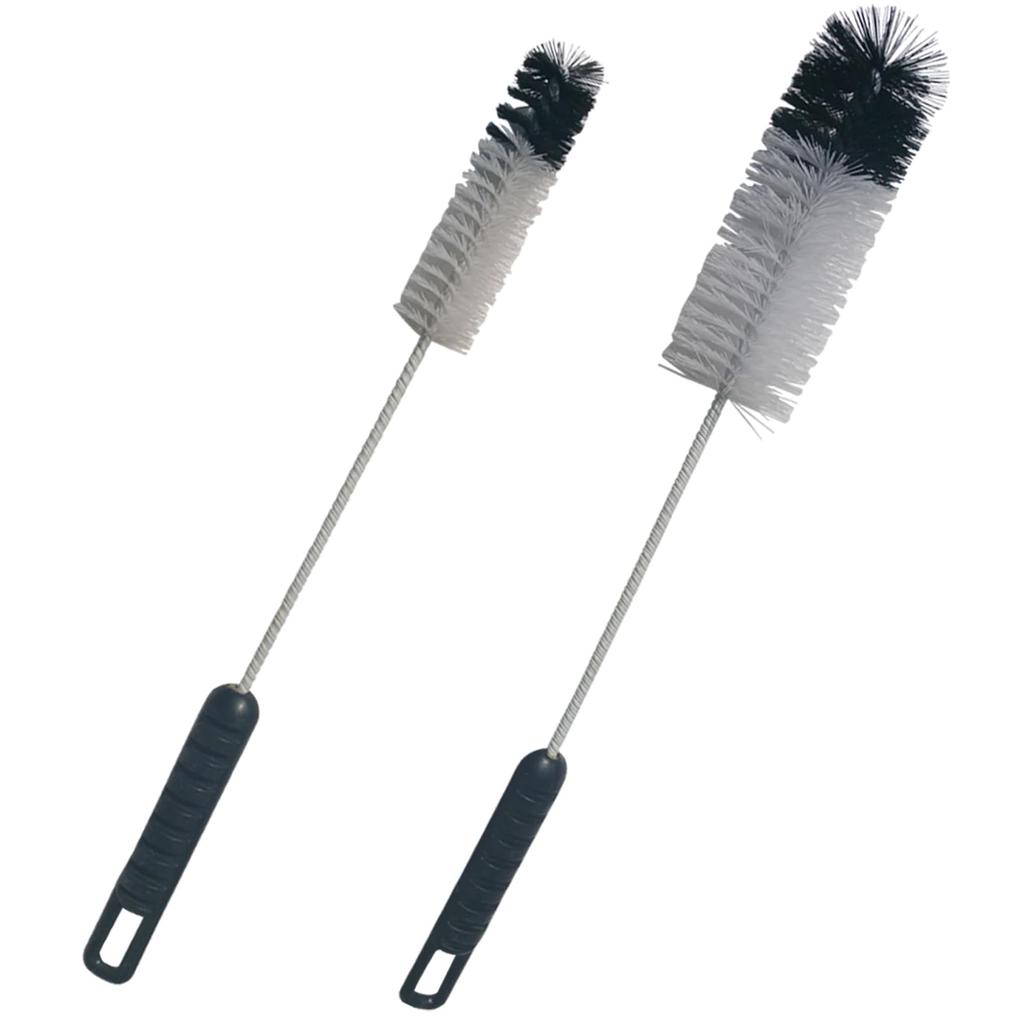Coralpearl Bottle Cleaning Brush Long Handle Utility Bottle Cleaning Brush Bottle Washing Brush Small Wire Cleaner Bendable Skinny for Cleaning Narrow