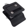 Trailer Entry Door Lock RV Door Lock with Paddle Deadbolt Door Handle  Enclosed Entry Door Lock  Black for Trailer
