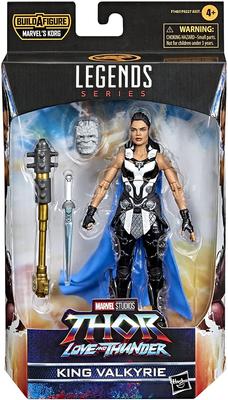 Love and Thunder Marvel Legends 6 polegadas Figura de ação Korg Series King Valkyrie MARVEL STUDIOS THOR LOVE AND THUNDER 2022 MARVEL LEGENDS 6 polegadas Ação
