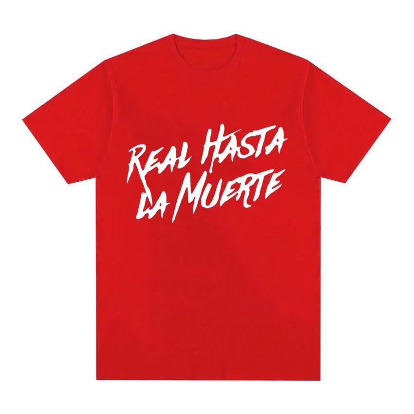 

Rapper Anuel AA 2023 Concert Print T Shirt Real Hasta La Muerte Album T Shirts Men s Hip Hop Oversized Short Sleeve T-shirt Male S