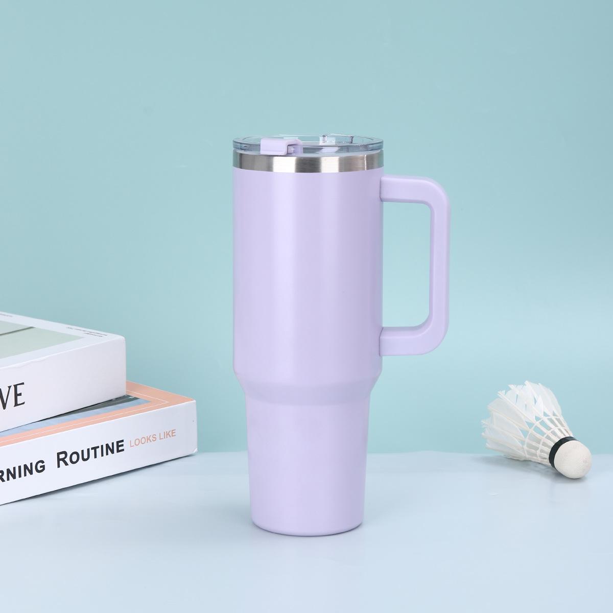 40oz Double-Wall Vacuum Insulated Stainless Steel Car Thermos Cup 40oz