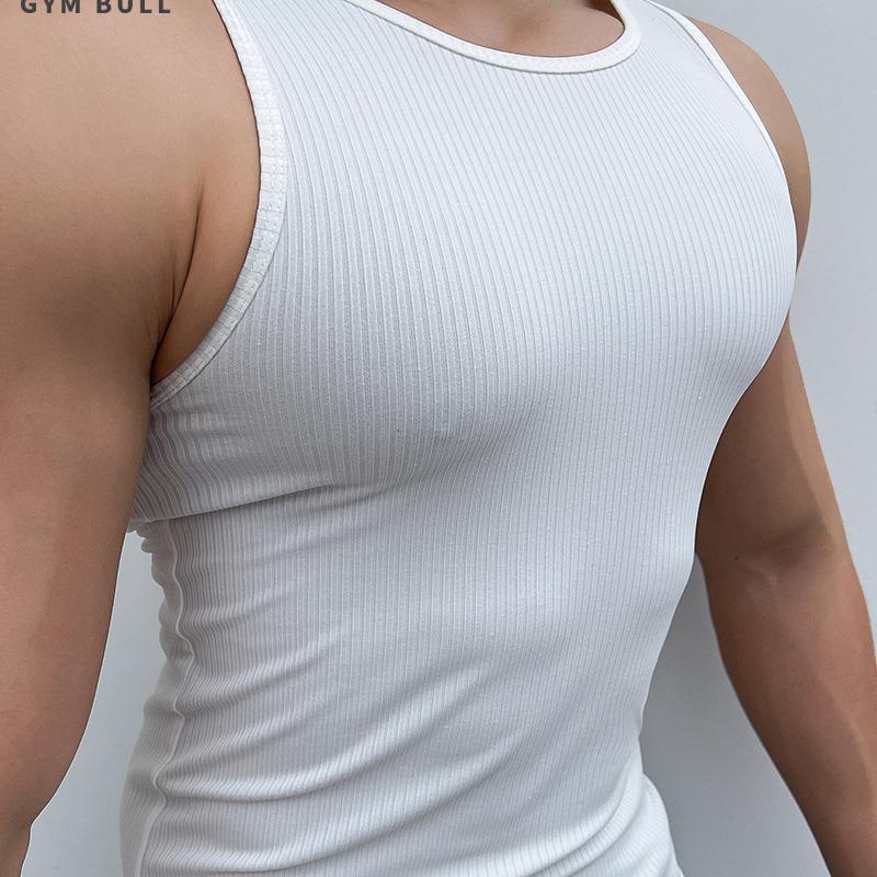 Men's Quick-Dry Tight Sports Tank Top for Fitness & Training