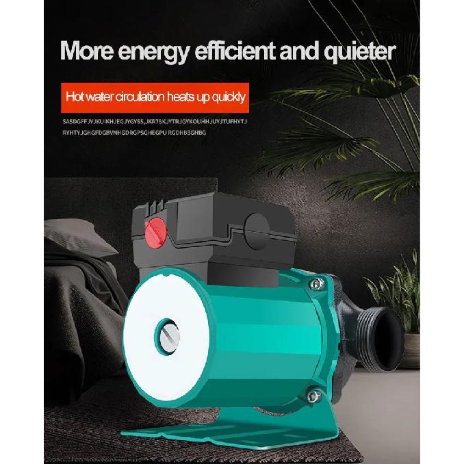 220v 165w Bass Circulating Pump Floor Heating Pipe Ultra-quiet Pipe Pump Fully Automatic Shield Water Saving Pump