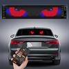 Car Devil Eye LED Car Ambient Light Sign Pixel Panel Light Flexible LED Display Ar Led Matrix Panel DIY Programmable Scrolling